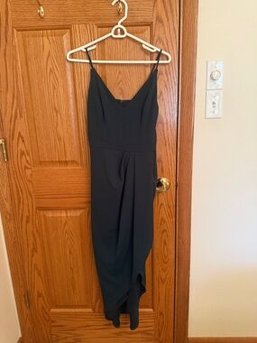 BHLDN Caron Dress, size 0, emerald green